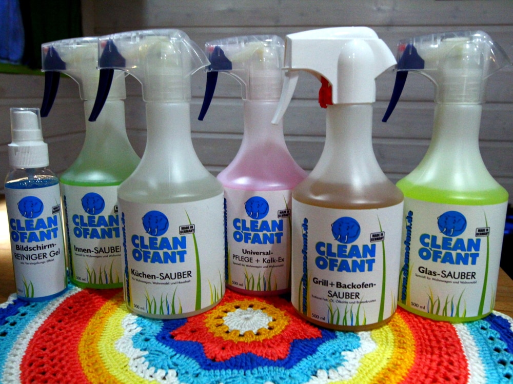 Cleanofant, Reinigungsmittel, Wohnmobil
