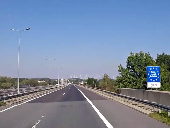 Autobahn Grenze Polen Deutschland