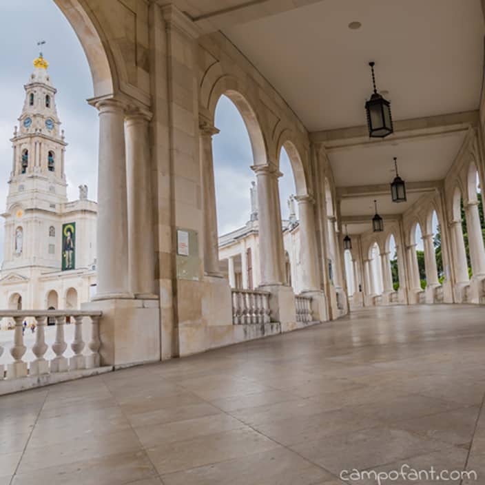 Blick auf Basilica Antiga