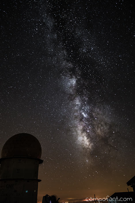 Serra da Estrela, Torre, Milchstraße fotografieren