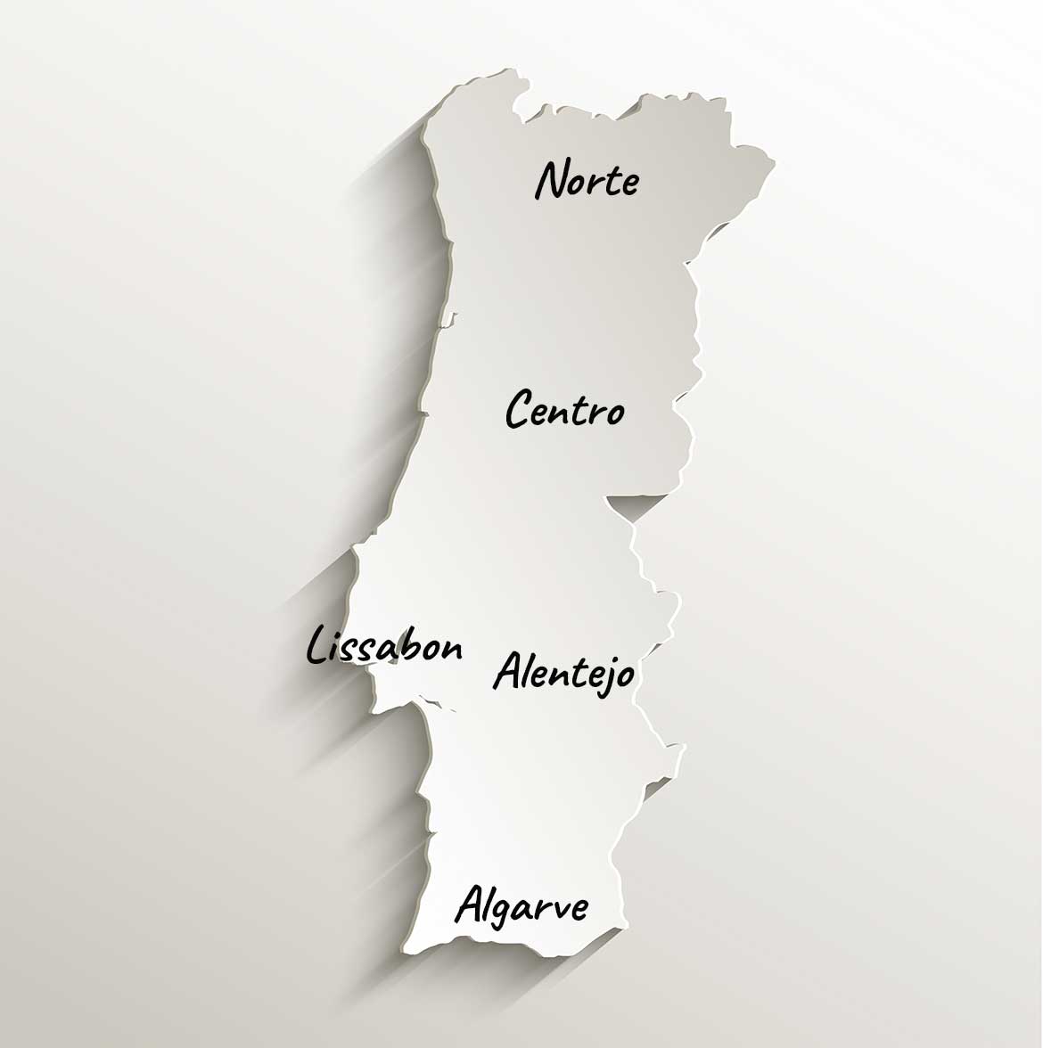 Regionen Portugal