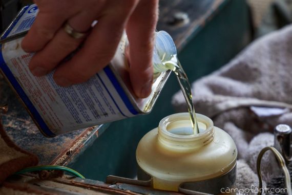 Neue Bremsflüssigkeit