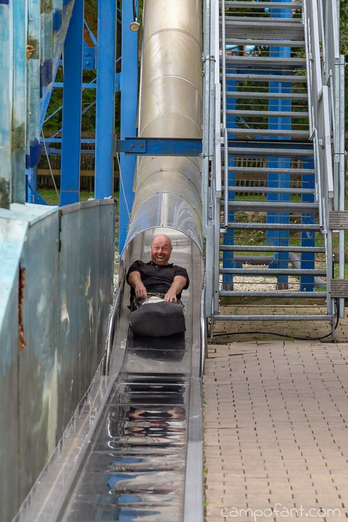 Bayern-Park, Attraktionen, Steilrutsche
