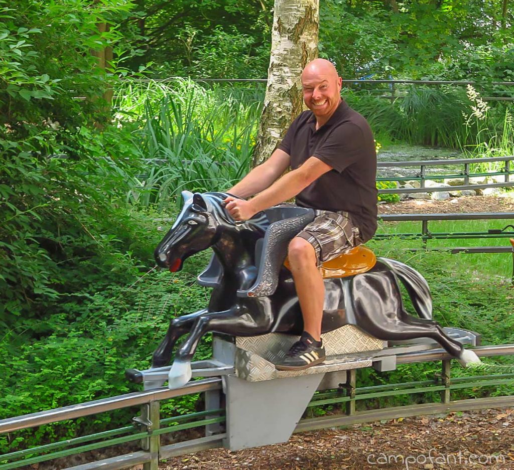 Bayern-Park, Reisbach, Pferdebahn