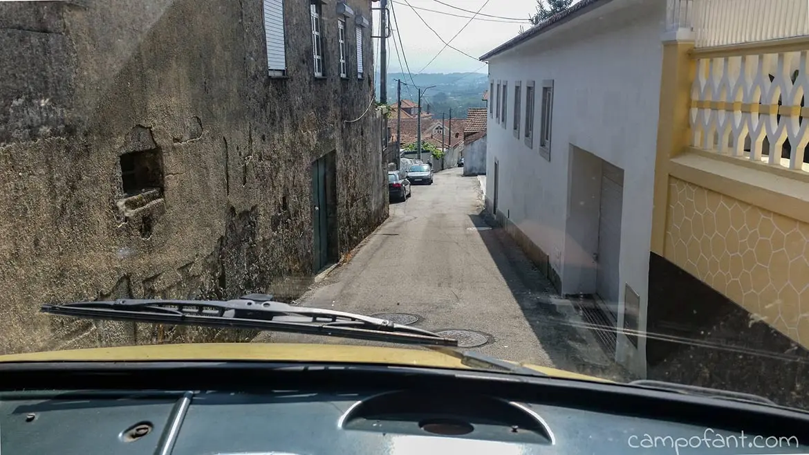 schmale Straßen Portugal