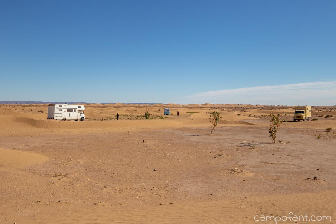 Sanddünen wildcampen