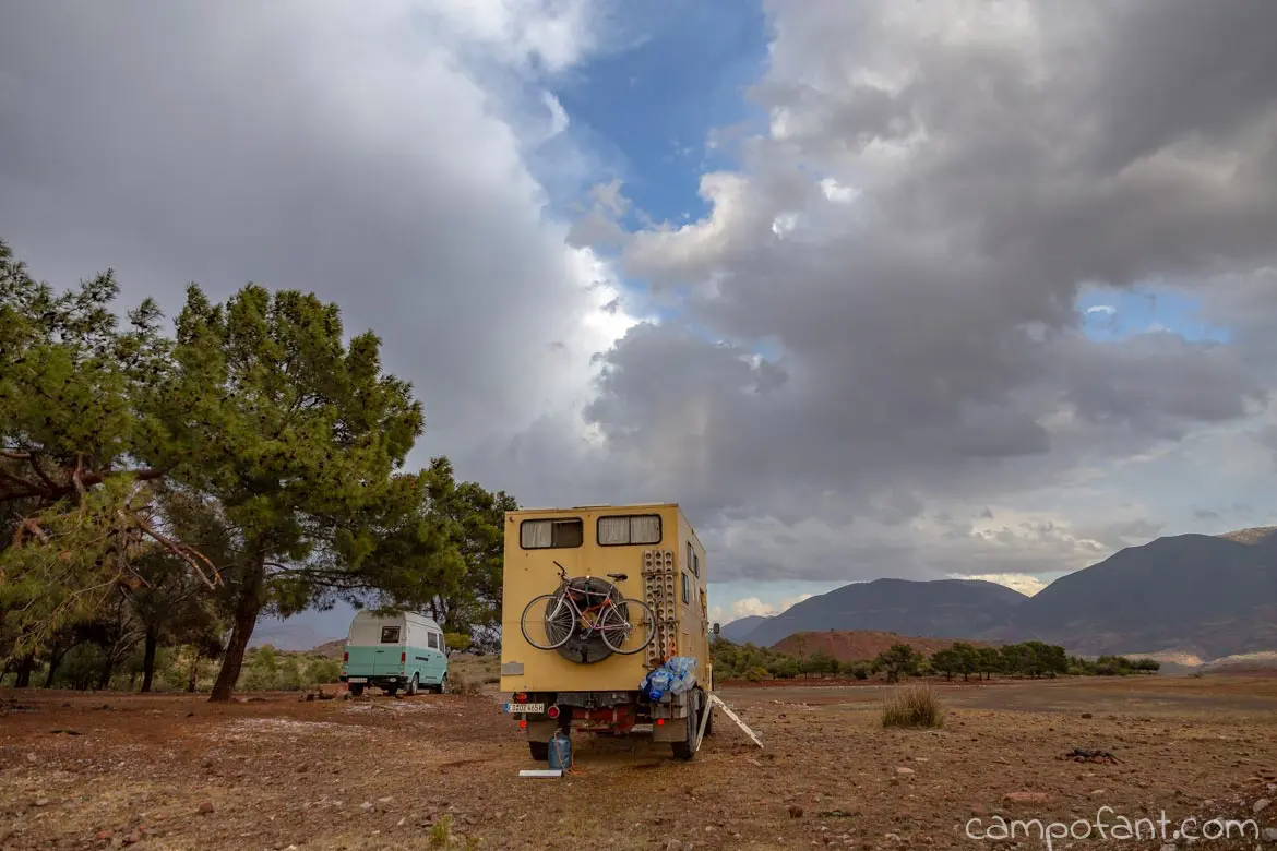 Camping Stausee Bin El Ouidane
