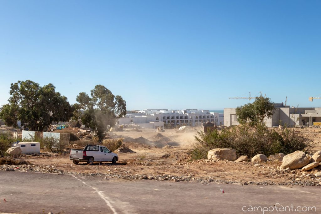 Baustelle Marokko