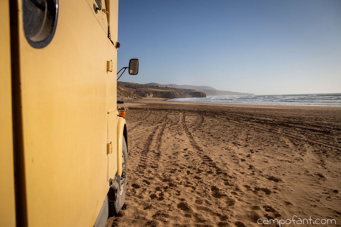 Sandstrand Marokko