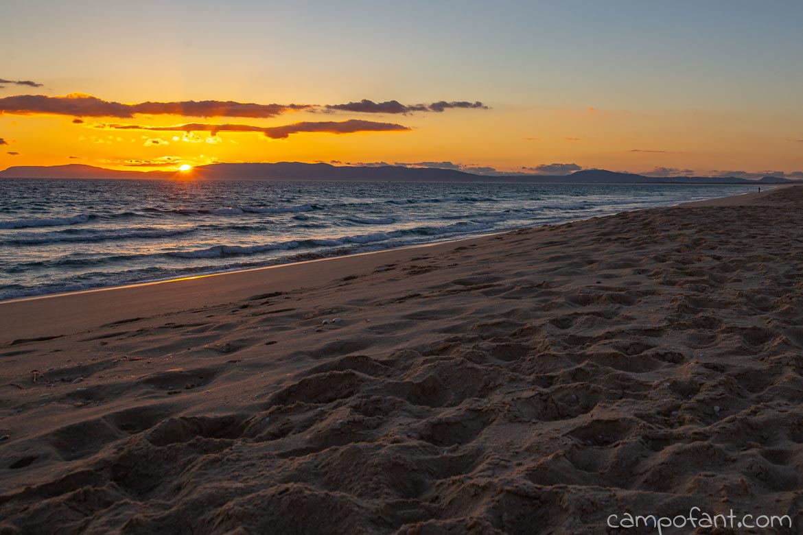 Comporta Strand Sonnenuntergang