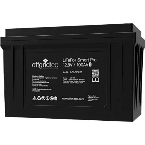100 Ah Batterie Lithium Offgridtec