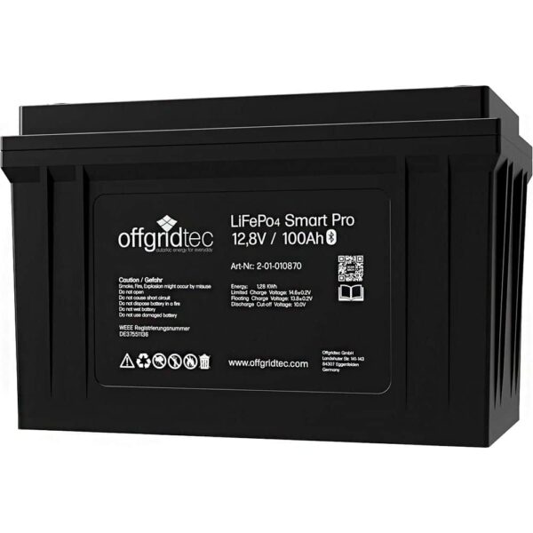 100 Ah Batterie Lithium Offgridtec