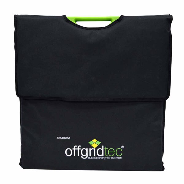 100 W Hardcover Solartasche geschlossen mit Tasche