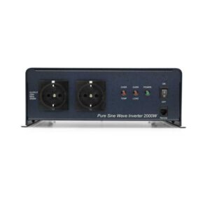 Sinus Wechselrichter 2200 Watt 12 V mit FI-Schalter Fraron