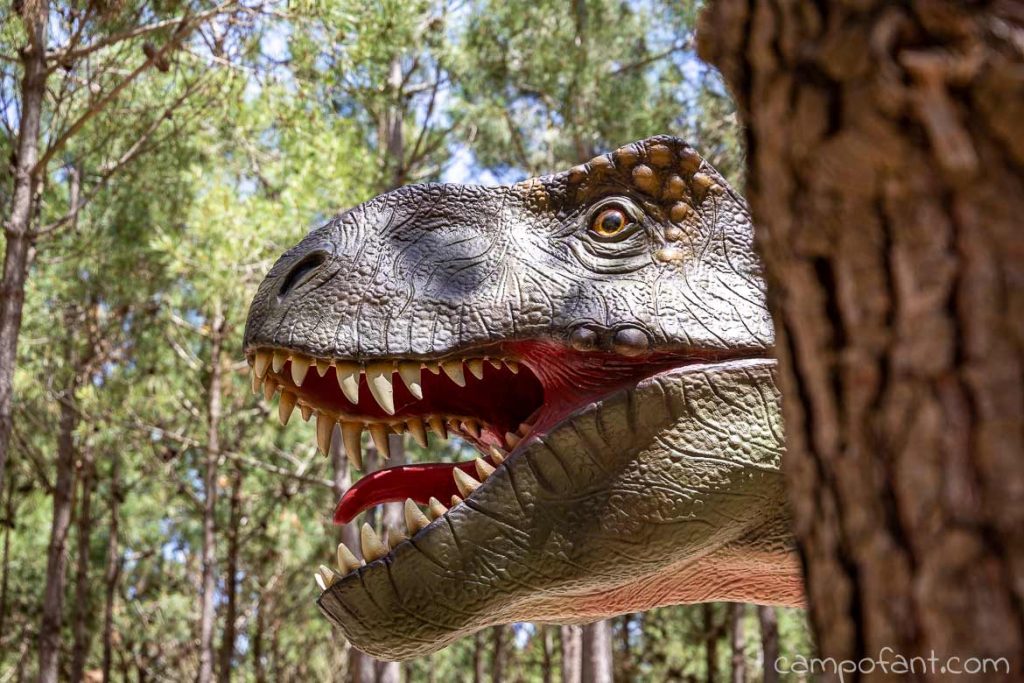 Dinopark Lourinha Dinosaurier