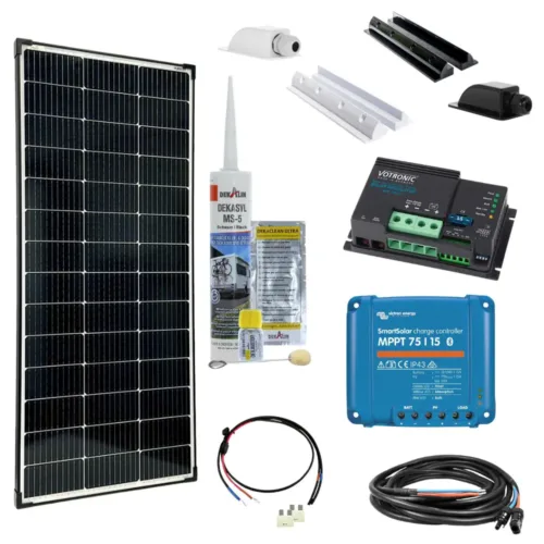 150 Watt Solar-Set mit MPPT von Victron Energy oder Votronic