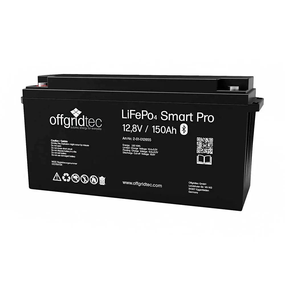150 Ah Lithium-Batterie von Offgridtec