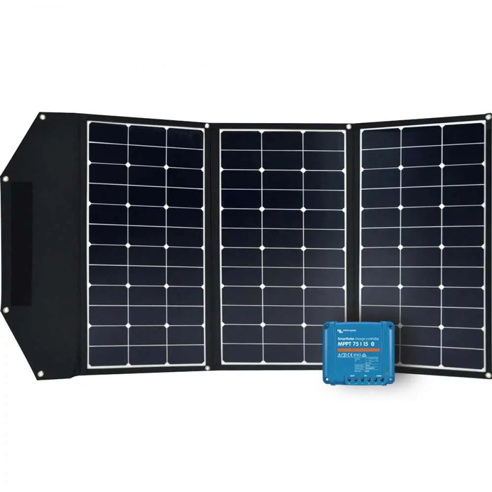 Faltbares Solarmodul 195 Watt FSP-2 mit Victron MPPT 75/15