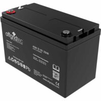 101 Ah AGM-Batterie Offgridtec
