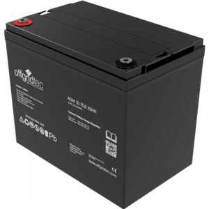 Versorgungsbatterie: Offgridtec AGM 75Ah (C20) 12V