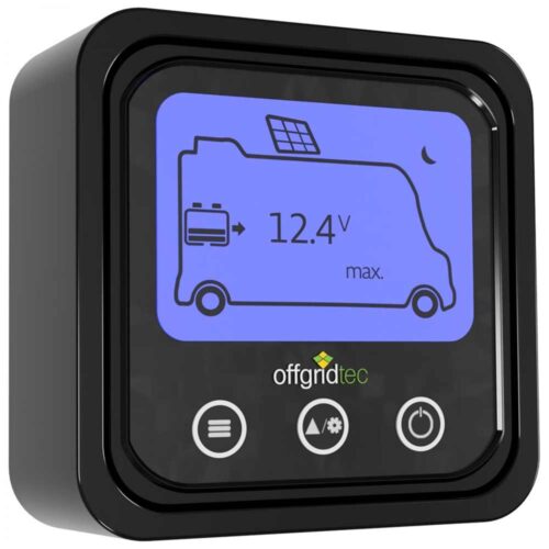Wohnmobil Solarset MobileBlack mit MPPT Solarladeregler Offgridtec