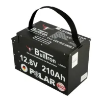 Bulltron LiFePO4 Batterie 12,8V 210Ah Polar – schräg von vorne rechts