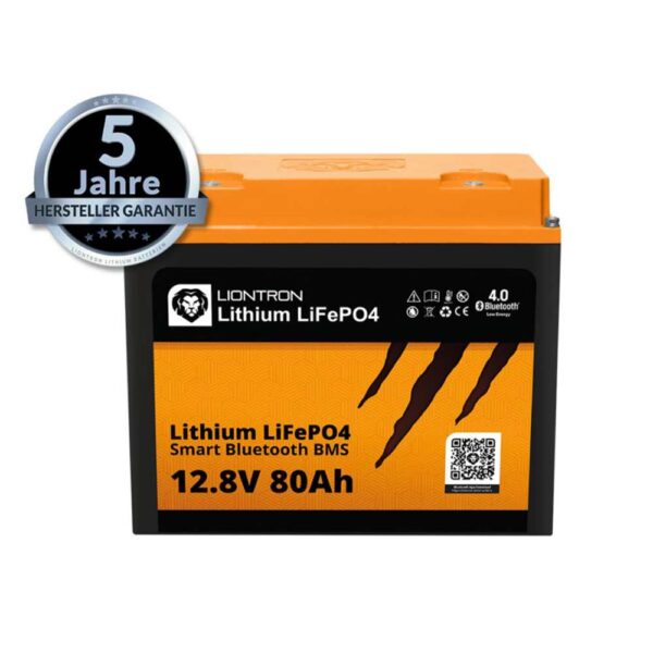 80 Ah Lithium-Batterie LX Smart BMS Liontron