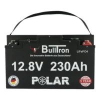 BullTron 230Ah 12V Polar frontansicht
