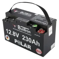 BullTron 230Ah 12V Polar linke seitenansicht
