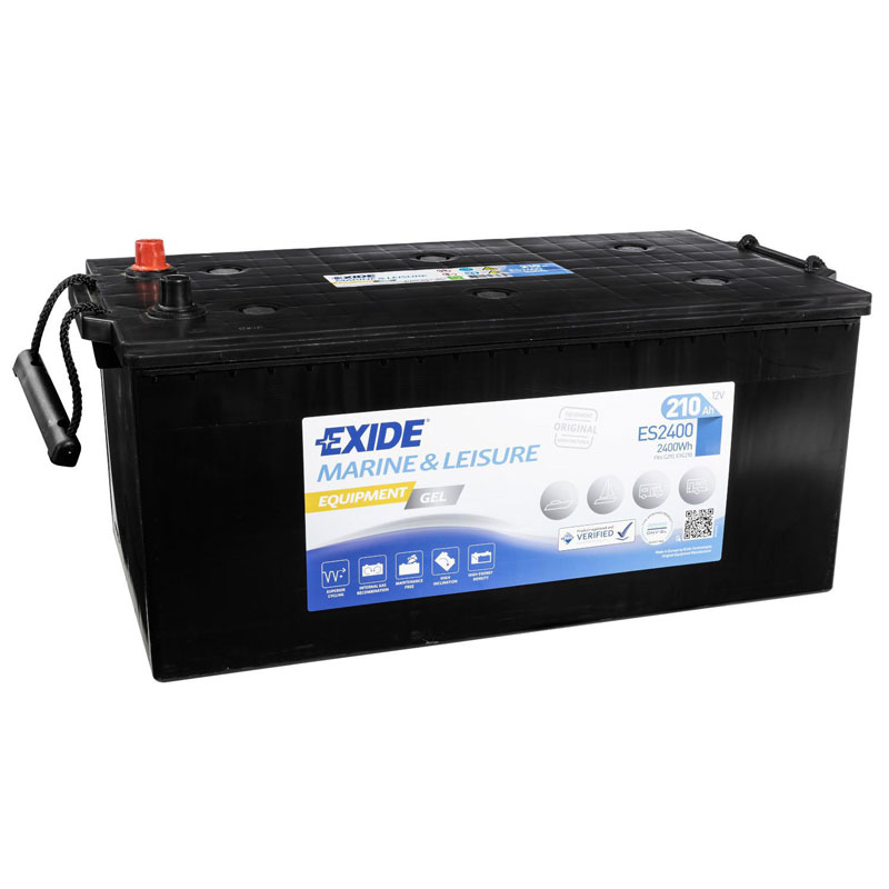 210Ah Exide ES2400 Equipment Gel Batterie 12V