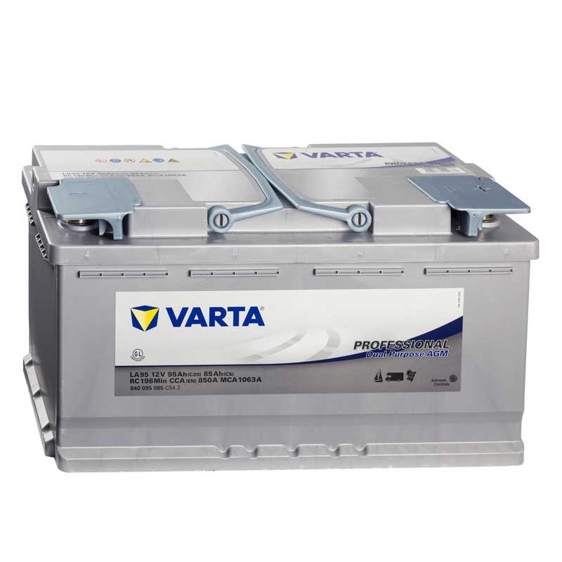 Batterie Varta Professional DC AGM 210Ah 530x209x235mm - Deep Cycle AGM -  Maurer Elektromaschinen GmbH