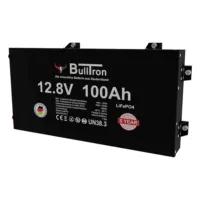 BullTron 100Ah Slim 12V Polar front