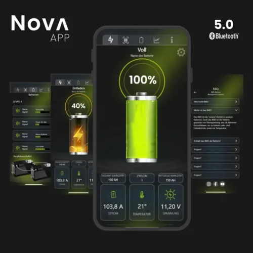 Wattstunde Nova App 200Ah LiFePO4