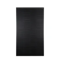 WATTSTUNDE® SOLA Frame Black 275 Watt Solarpanel – Frontalansicht auf die schwarze Modulfläche