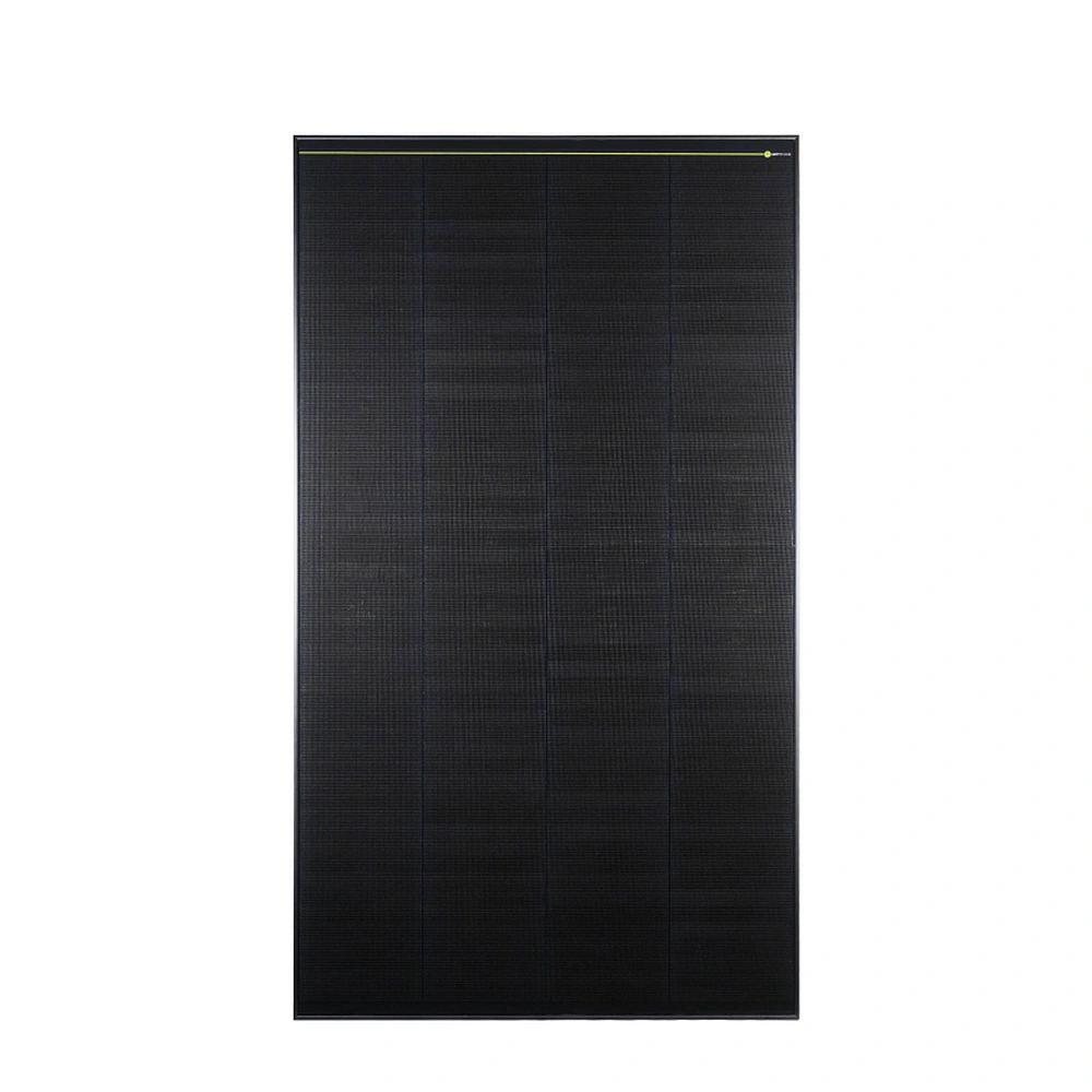 wattstunde-sola-frame-black-275wp-vorne WATTSTUNDE® SOLA Frame Black 275 Watt Solarpanel – Frontalansicht auf die schwarze Modulfläche