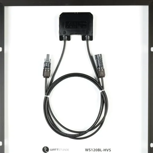 Solarmodul 120 Watt HV SOLA Frame Black von Wattstunde