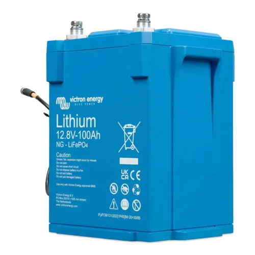 Seitenansicht 100Ah NG LiFePO4 Victron Energy
