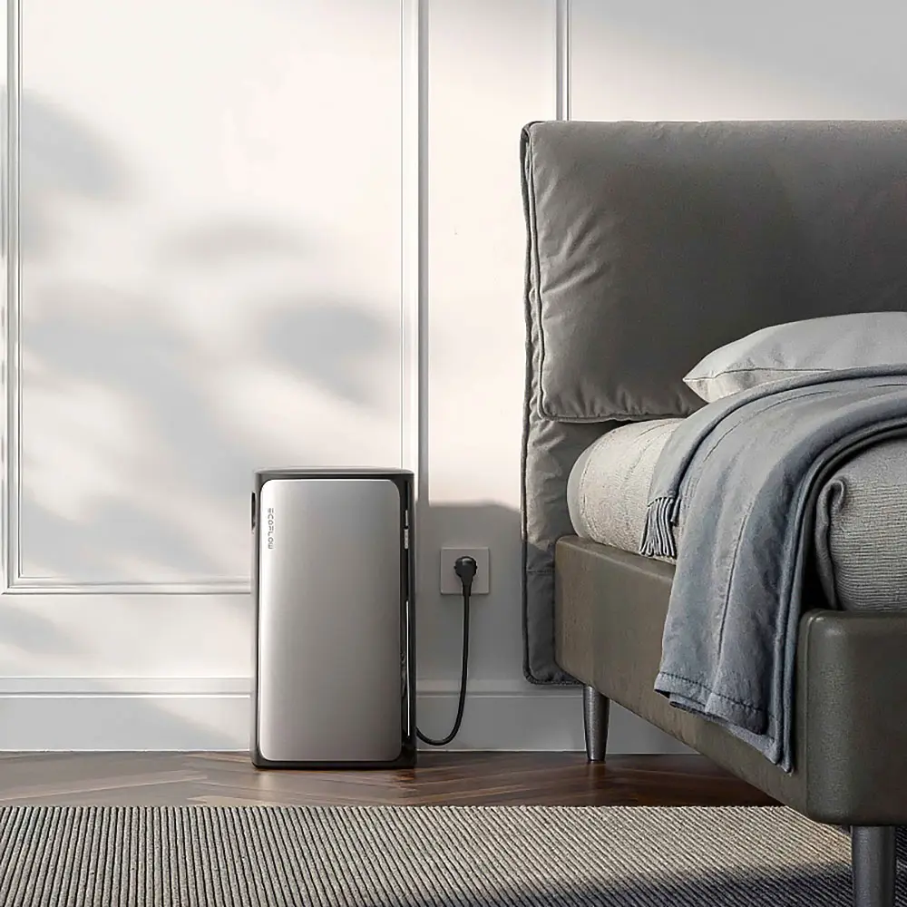 EcoFlow Stream im Schlafzimmer