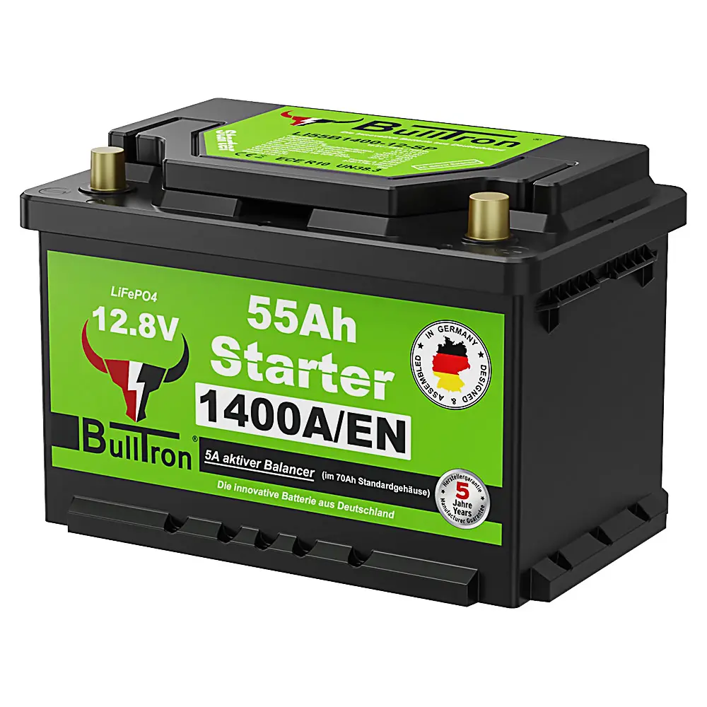Lithium-Starterbatterie 55Ah BullTron