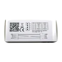 USB Quadport VE.Direct Schnittstellenerweiterung – Unterseite mit Pinbelegung und Schaltplan