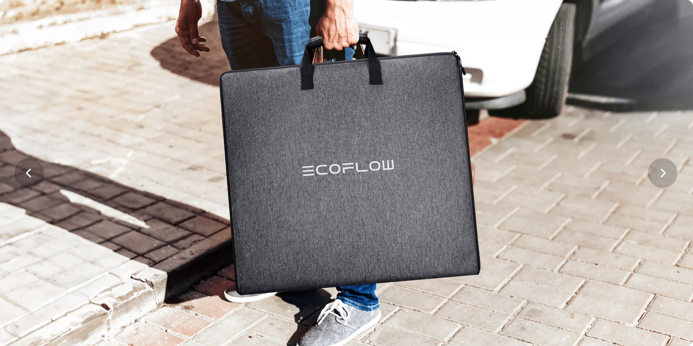 EcoFlow Solartasche tragbar
