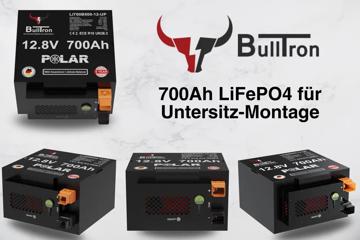 BullTron 700Ah LiFePO4 Shop News