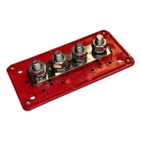 Hochstrom Sammelschiene rot