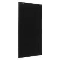 WATTSTUNDE SOLA Frame Shadow 120 W Solarmodul in schräger Seitenansicht von links