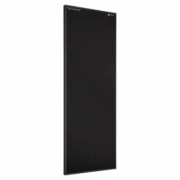 WATTSTUNDE SOLA Frame Shadow 125 W Solarmodul in schräger Seitenansicht von links