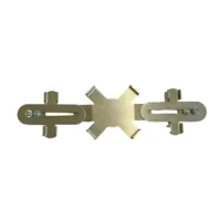 E-Gaslevel Adapter für Gasflaschen aus Aluminium zur Befestigung des E-Gaslevel Sensors