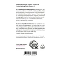 Nutzung der Bio Folienliner für Clesana C1