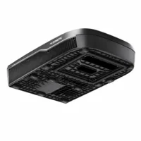 Dometic FreshJet 3000 Dachklimaanlage in Schwarz, Unterseite mit Befestigungspunkten