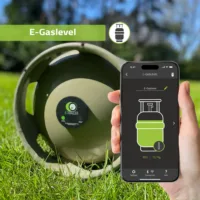 E-Gaslevel smarte Füllstandsanzeige für Gasflaschen von e-Trailer für Wohnmobil oder Wohnwagen