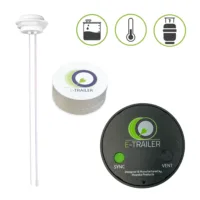 e-Trailer Komfortpaket mit smarter Überwachung von Gasfüllstand, Wassertank und Temperatur